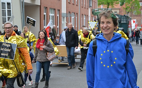 Grüne Lüneburg Erika Romberg 1. Mai Tag der Arbeit
