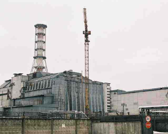 Reaktorruine in Tschernobyl