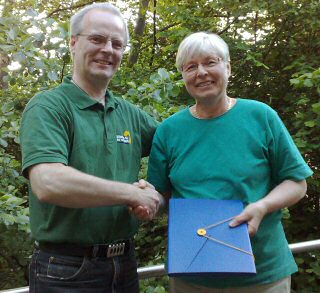 OV-Sprecher HC Friedrichs begrüßt Dagmar Gollers als 20. Mitglied