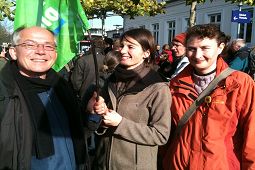 Grüne Kreistagsfraktion Lüneburg protestiert gegen Atomkraft
