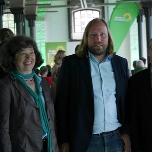 Julia Verlinden, Claudia Schmidt, Toni Hofreiter und Oliver Kraemer